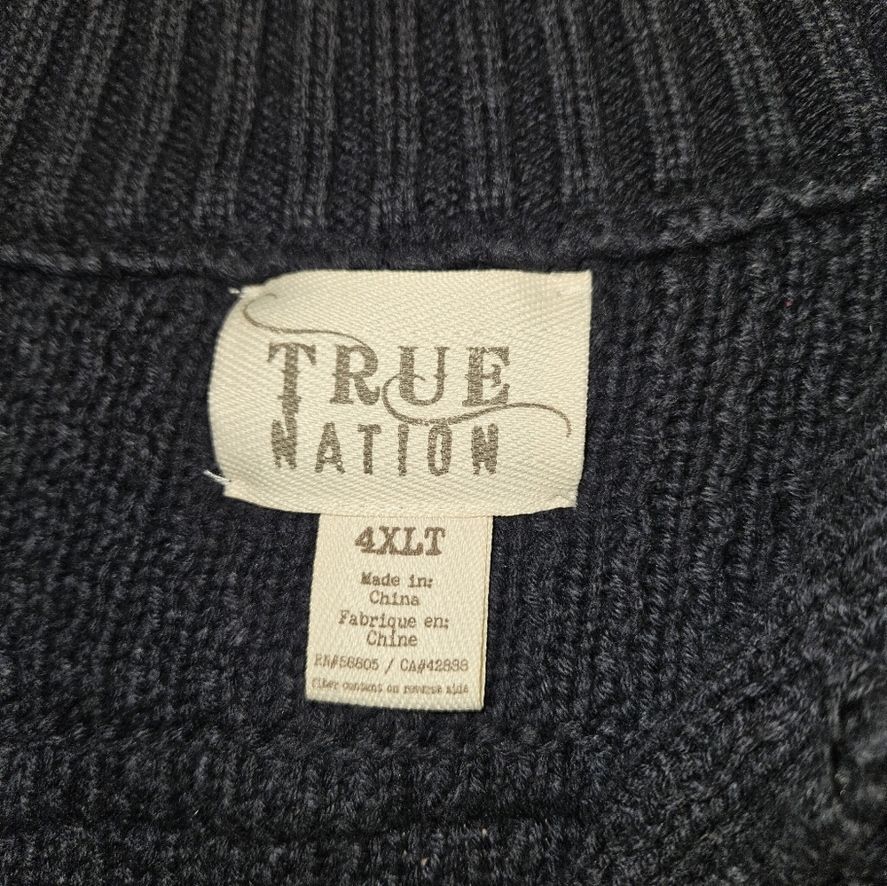 True Nation sweater size 4xlt